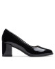 Clarks Обувки на ток Freva 55 Court 26174873 Черен - Mera.bg