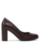Clarks Обувки на ток Freva 85 Court 26179284 Бордо - Mera.bg
