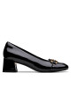 Clarks Обувки на ток Nyta45 Court 26181317 Черен - Mera.bg