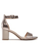 Clarks Сандали Deva Mae 261330324 Pewter Leather - Mera.bg