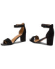 Clarks Сандали Deva Mae 261275684 Black Suede - Mera.bg
