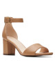 Clarks Сандали Deva Mae 26171972 Camel Leather - Mera.bg
