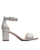 Clarks Сандали Deva Mae 26172737 Сребрист - Mera.bg