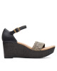 Clarks Сандали Rose Ease 26171324 Черен - Mera.bg