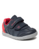 Clarks Сникърси Rex Play T 261614406 Navy/Red Leather - Mera.bg
