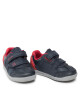 Clarks Сникърси Rex Play T 261614406 Navy/Red Leather - Mera.bg
