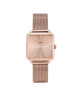 Cluse Часовник La Tétragone CW0101207009 Mesh Full Rose Gold Colou - Mera.bg