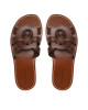 Coach Чехли Issa Leather Sandal CI222 Walnut - Mera.bg
