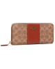 Coach Голям дамски портфейл Clrblk Ctd Cnv Slm A 73739 B4/Tan Rust - Mera.bg