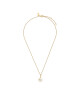 Coach Колие Signature Coin Pearl Pendant Necklace 37440611GLD107 Златист - Mera.bg