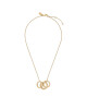 Coach Колие Signature Openwork Pendant Necklace 37422694GLD710 Златист - Mera.bg