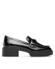 Coach лоуфъри с дебела подметка Leah Ptnt Lth Loafer CM752 Black Patent BKA - Mera.bg