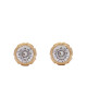 Coach Обици Signature Stone Earrings 37423484GLD111 Златист - Mera.bg