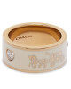 Coach Пръстен Enamel Horse & Carriage Band Ring 37479034GLD100 Златист - Mera.bg