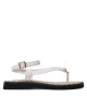 Coach Сандали Gracey Lather CA462 Chalk - Mera.bg