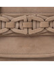 Coccinelle Дамска чанта IB6 Gitane Suede E1 IB6 12 02 01 New Taupe N90 - Mera.bg