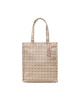 Coccinelle Дамска чанта MBD Never Without Bag Monogra E1 MBD 11 01 01 Mul. Natur/Toast 866 - Mera.bg