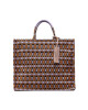 Coccinelle Дамска чанта MBD Never Without Bag Monogra E1 MBD 18 01 01 Mul.Paprik/Lave - Mera.bg