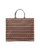 Coccinelle Дамска чанта MBD Never Without Bag Monogra E1 MBD 18 01 01 Mul.Paprik/Lave - Mera.bg