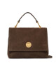 Coccinelle Дамска чанта MD1 Liya Suede E1 MD1 18 01 01 Coffee W00 - Mera.bg