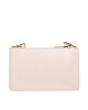 Coccinelle Дамска чанта MTF Arya Textured E5 MTF 55 01 01 Creamy Pink P43 - Mera.bg