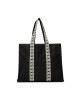 Coccinelle Дамска чанта NHL Never Without Bag Ribbon E1 NHL 18 01 01 Noir 001 - Mera.bg