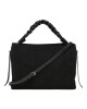 Coccinelle Дамска чанта P6P Boheme Suede Bimaterial E1 P6P 19 02 01 Grai Noir/Noir 001 - Mera.bg