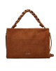 Coccinelle Дамска чанта P6P Boheme Suede Bimaterial E1 P6P 19 02 01 Кафяв - Mera.bg