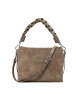 Coccinelle Дамска чанта P6P Boheme Suede Bimaterial E1 P6P 58 01 01 Coffee/Coffee W00 - Mera.bg