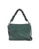 Coccinelle Дамска чанта P6P Boheme Suede Bimaterial E1 P6P 58 01 01 Kale Gr/Kale Gr G83 - Mera.bg