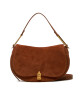 Coccinelle Дамска чанта PQS magie Suede Bim E1 PQS 18 03 01 Кафяв - Mera.bg