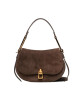 Coccinelle Дамска чанта PQS magie Suede Bim E1 PQS 58 01 01 Coffee/Coffee W00 - Mera.bg
