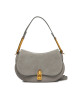 Coccinelle Дамска чанта PQS magie Suede Bim E1 PQS 58 01 01 Сив - Mera.bg