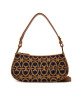 Coccinelle Дамска чанта RRR Merveille Winter Monogram E5 RRR 52 01 01 Кафяв - Mera.bg
