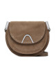 Coccinelle Дамска чанта sunup Suede E1 QKG 15 01 01 Кафяв - Mera.bg