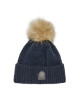 Columbia Шапка Winter Blur™ Pom Pom Beanie 1862101 Тъмносин - Mera.bg