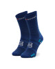 Compressport Дълги чорапи Pro Racing Socks V4.0 Run High XU00046B_533 Тъмносин - Mera.bg