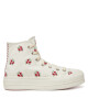 Converse Кецове Chuck Taylor All Star Lift Platform Rose Cross Stitch A13659C Бял - Mera.bg