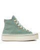 Converse Кецове Chuck Taylor All Star Modern Lift Platform Crafted Stitching A07547C Зелен - Mera.bg