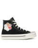 Converse Кецове Ctas Eva Lift Hi A05165C Black/Sunrise Pink - Mera.bg