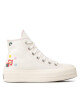 Converse Кецове Ctas Lift Hi A02198C Egret/Black/Pink Foam - Mera.bg