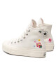 Converse Кецове Ctas Lift Hi A02198C Egret/Black/Pink Foam - Mera.bg