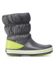 Crocs Апрески Crocband Winter Boot K 206550 Slate grey/Lime Punch - Mera.bg