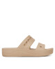 Crocs Чехли BAYA PLATFORM SANDAL 208188-212 Бежов - Mera.bg