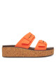 Crocs Чехли Brooklyn Cork Buckle 211252 Оранжев - Mera.bg