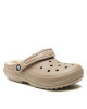 Crocs Чехли Classic Lined Clog 203591 Mushroom/Bone 2YB - Mera.bg