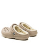 Crocs Чехли Classic Lined Clog 203591 Mushroom/Bone 2YB - Mera.bg