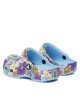 Crocs Чехли Classic Retro Floral Clog Kids 209059 Blue Calcite/Multi 4NT - Mera.bg