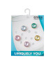Crocs Декорация за обувки Gold and Gem 5 Pack 10011196 Цветен - Mera.bg