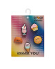 Crocs Декорация за обувки Jibbitz Mini 3d Pastry Shop 5 Pack 10012953 Цветен - Mera.bg